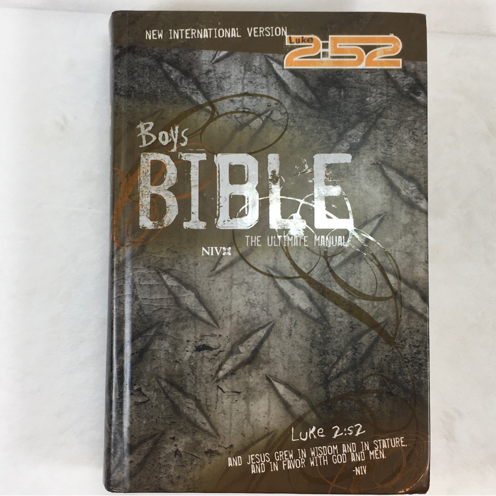 2002 Boys BIble The Ultimate Manual NIV Zondervan Kidz No Writing Excellent Cond